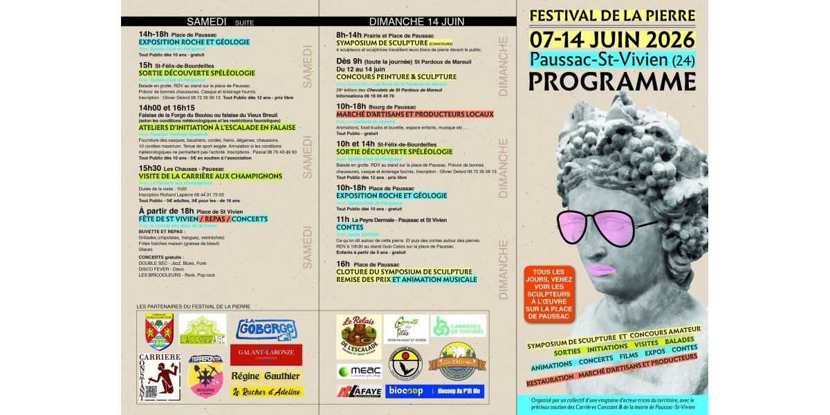 Festival de la Pierre 2026&nbsp;: une semaine au cœur du patrimoine et de la création