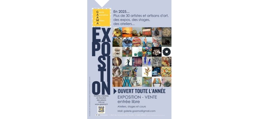 Exposition permanente d’artistes et artisans
