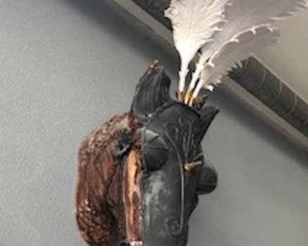 Tete de cheval d’apparat 