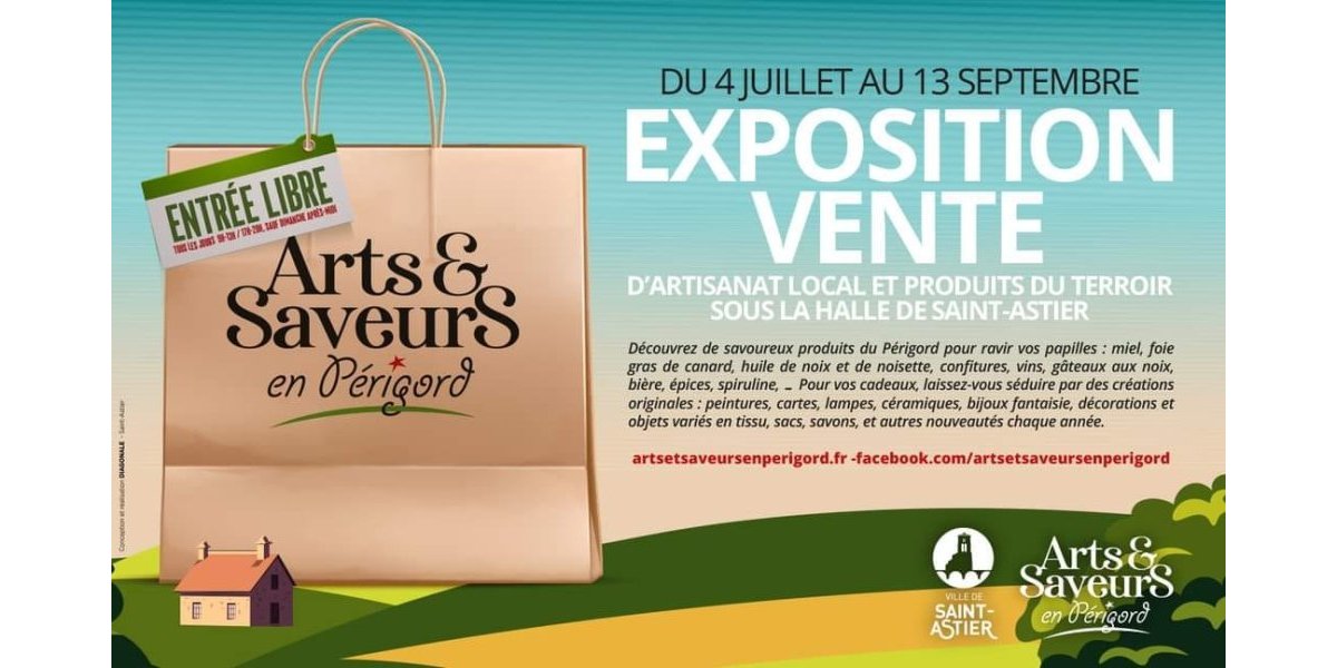 Arts et Saveurs en Périgord : Exposition estivale