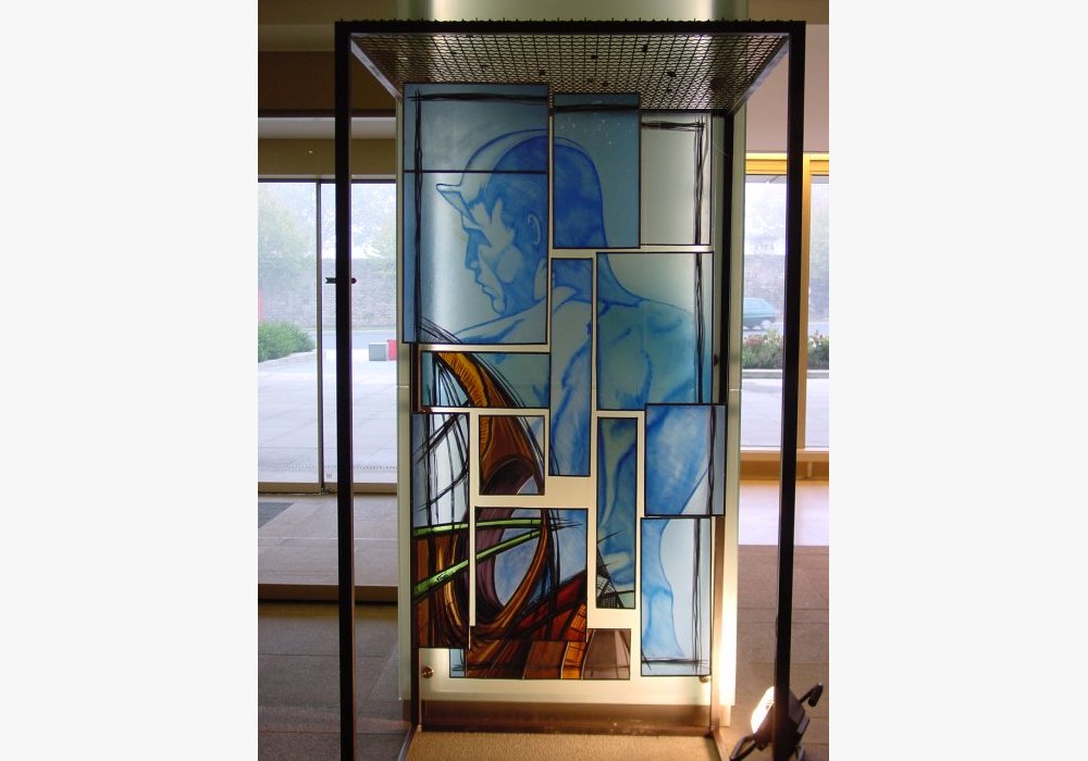 sculpture vitrail