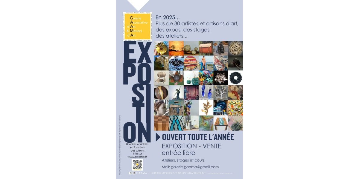 Exposition permanente d’artistes et artisans