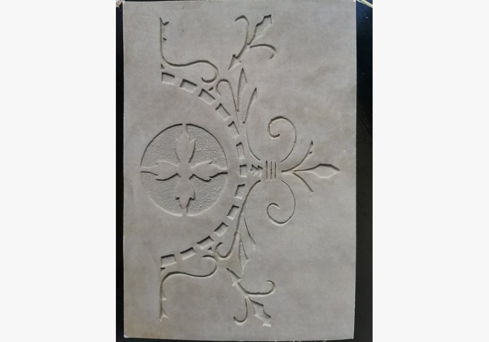 Sgraffito - enduit de chaux