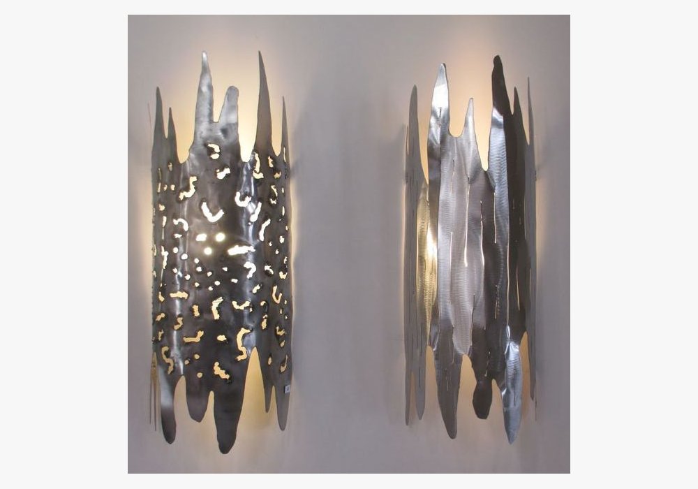appliques en inox
