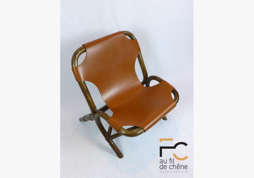 Au fil de chêne fauteuil cuir