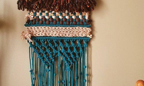 Macramé collection Colorino - bleu