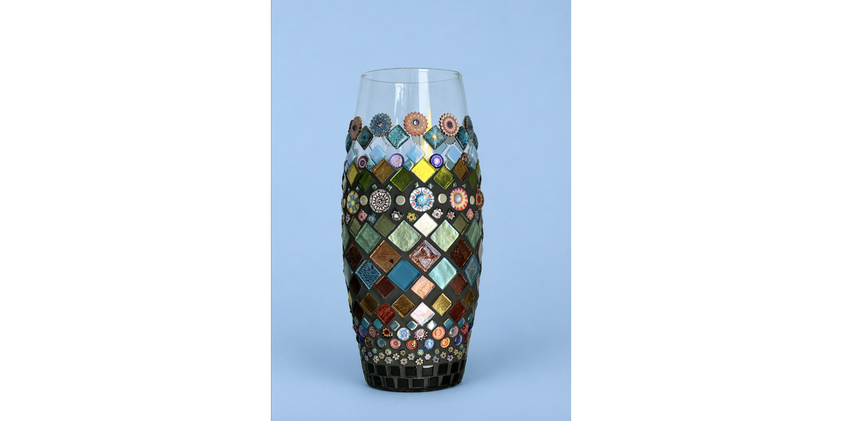 Vase H 28 x 12 cm
