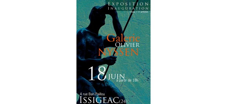 Exposition - Inauguration galerie Olivier Nyssen