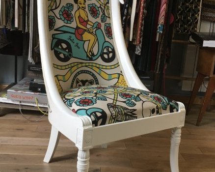Siège décor afro pop