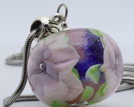 perle motif floral