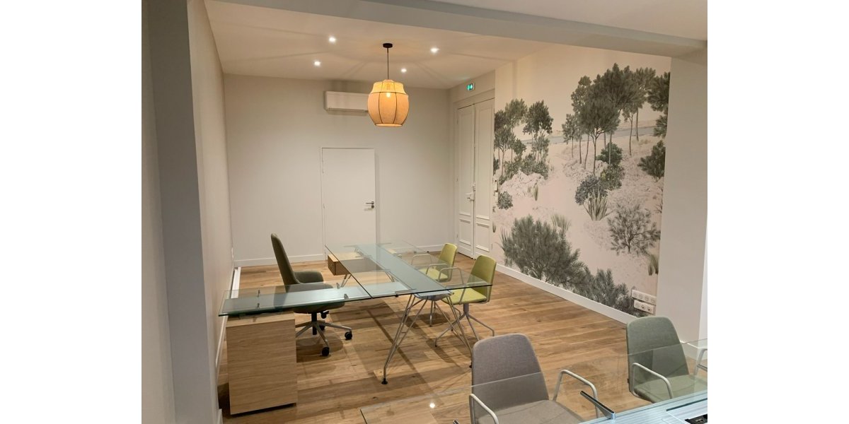 Suspension « pomme de pin » pour un local professionnel 