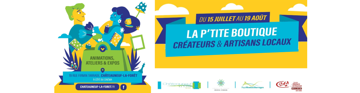 La p’tite boutique estivale