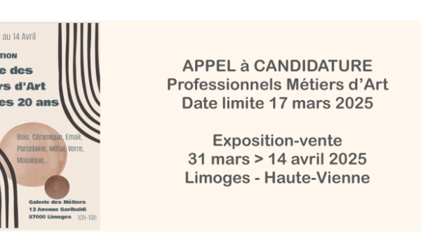 Le Pôle des Métiers d’Art fête ses 20 ans 