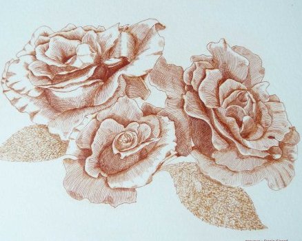 Denis Girard - gravure taille douce sur cuivre - 