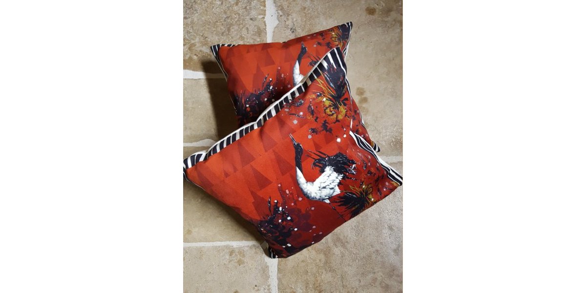 coussin danser sous la neige