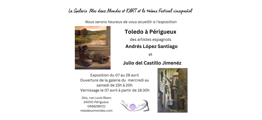 Exposition Galerie Mes deux Mondes et l’Art