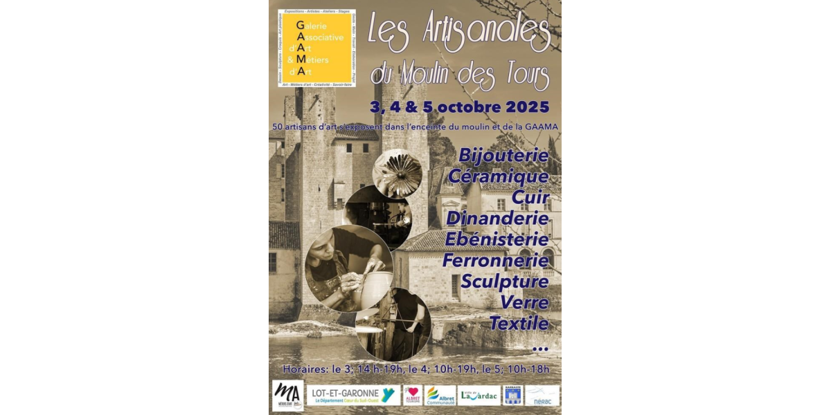 Les Artisanales du Moulin des Tours