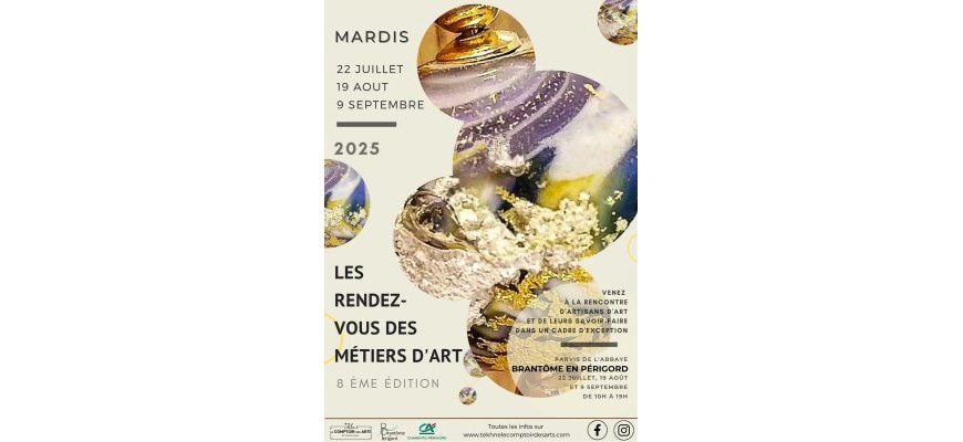 Rendez-vous des Métiers d’Art. 