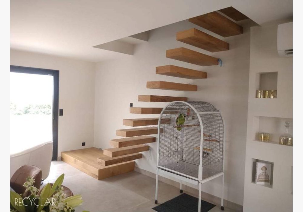 Escalier flottant 
