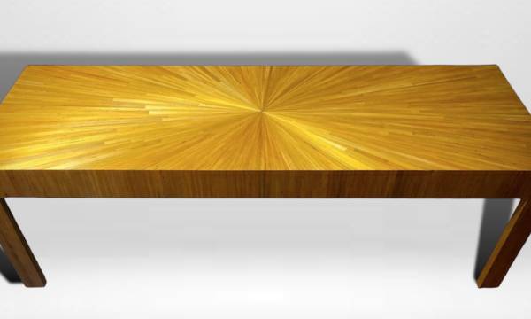 Table basse Soleil Art déco