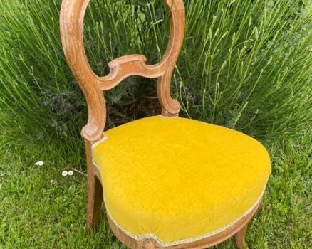 Recouverture d’une chaise