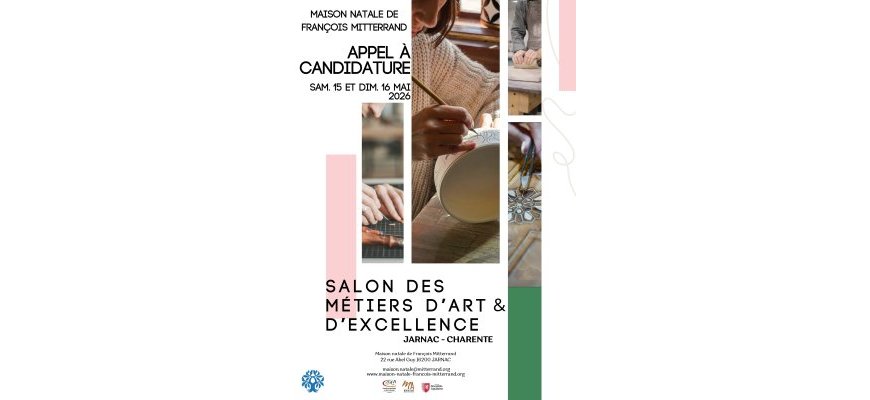 salon des Métiers d’Art et d’Excellence 15 et 16 Mai 2026