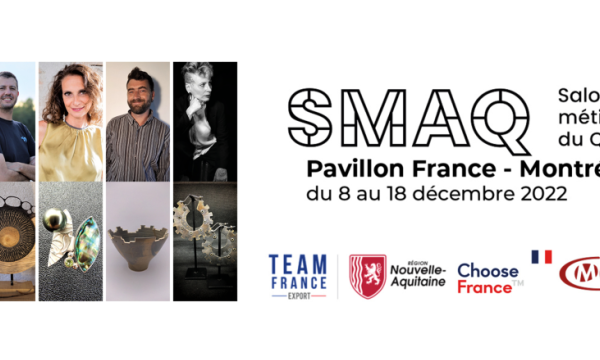 Salon des Métiers d’Art du Quebec (SMAQ) : 5 professionnels français présents sur l’édition 2022