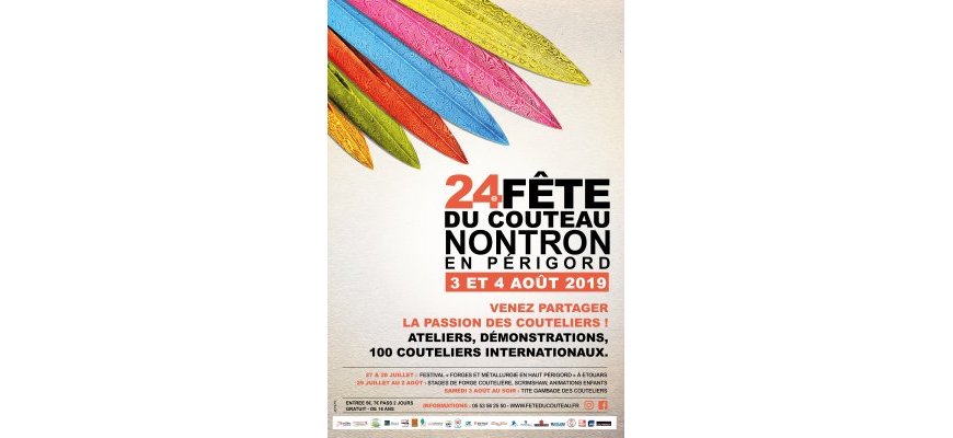 DAMAS A L’HONNEUR DE LA 24ème FÊTE DU COUTEAU DE NONTRON