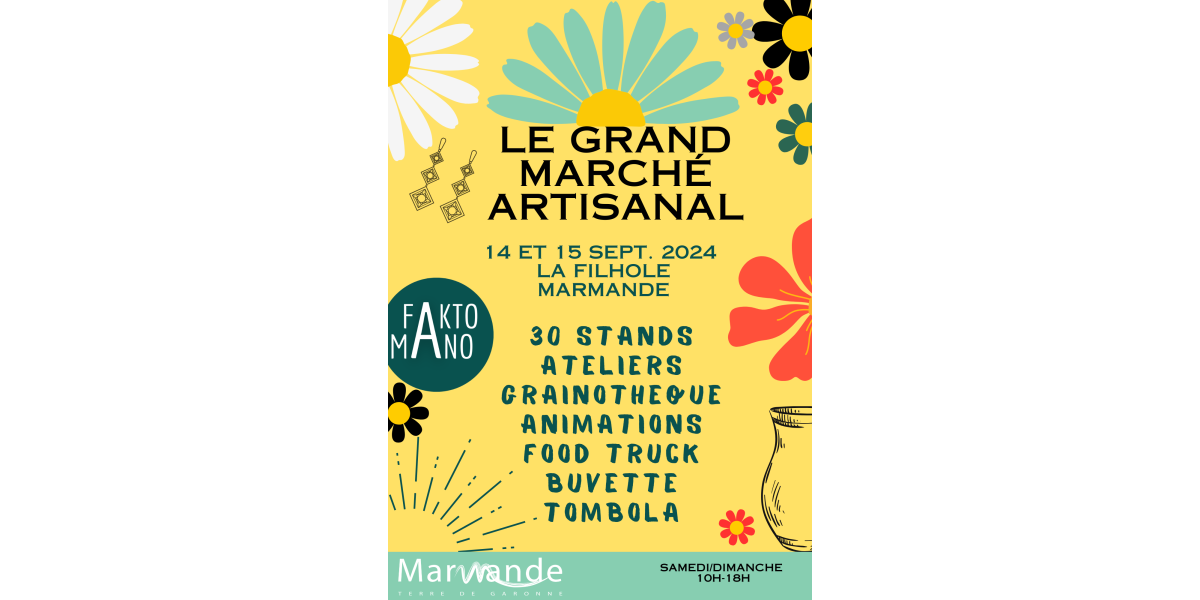 Le Grand Marché Artisanal FAKTO MANO