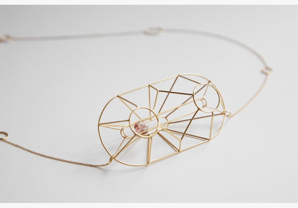 jardin secret collier or