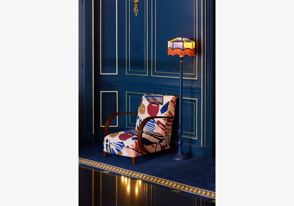 Lampadaire et Fauteuil « Joie de vivre »