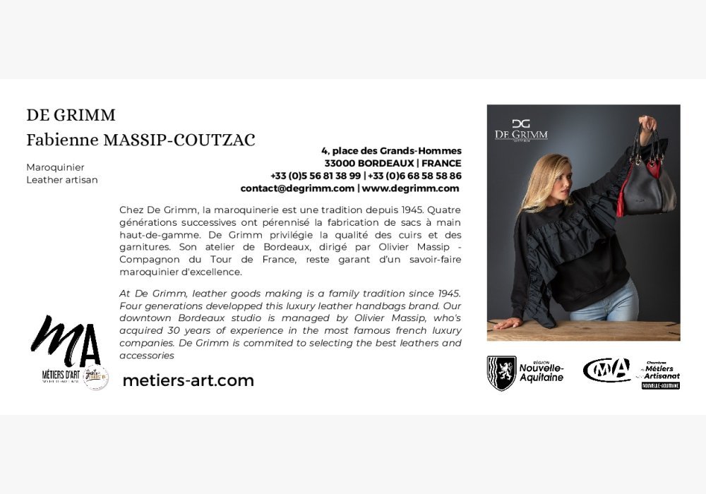 SIPC2021 28>31 octobre - Pavillon de Nouvelle-Aquitaine - MASSIP-COUTZAC Fabienne