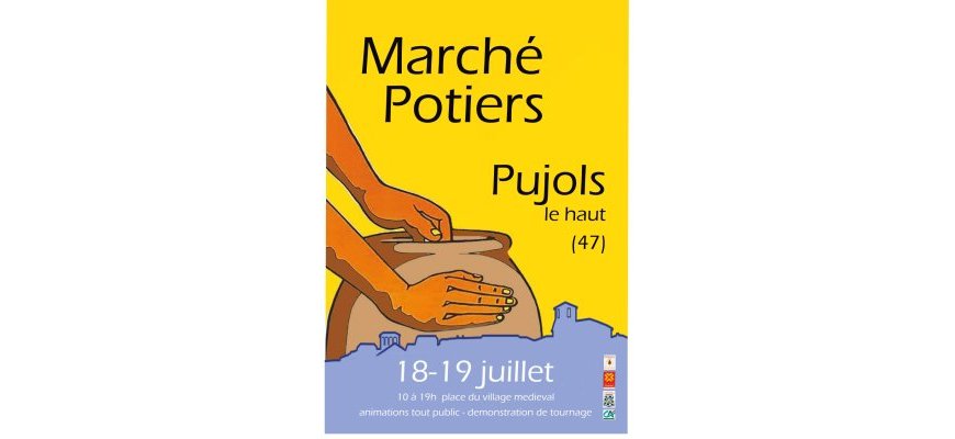 Marché des potiers - 18 et 19 juillet (Pujols 47)
