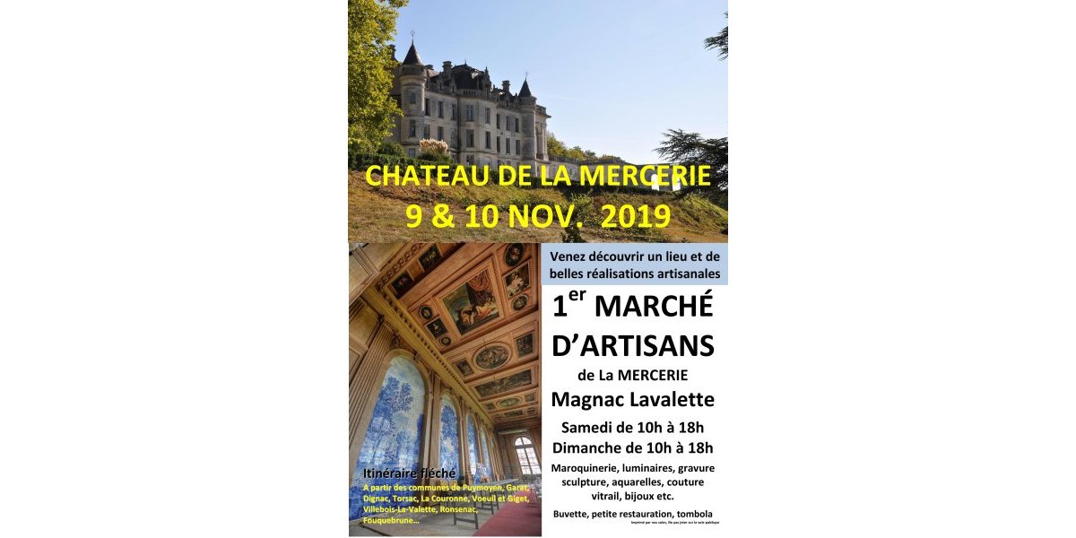 1er marché des artisans de la mercerie 