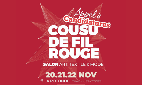 Appel a candidature - Salon Cousu de Fil Rouge 