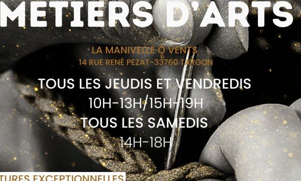 Ouverture boutique métiers d’art