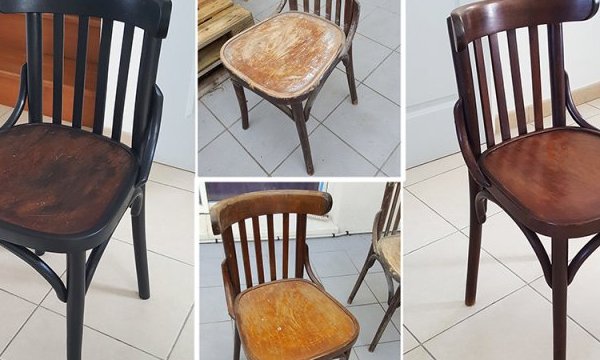 Restauration chaises bistrot