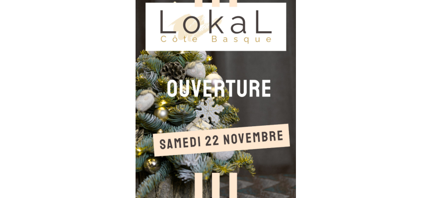 Boutique éphémère Le Lokal Côte Basque