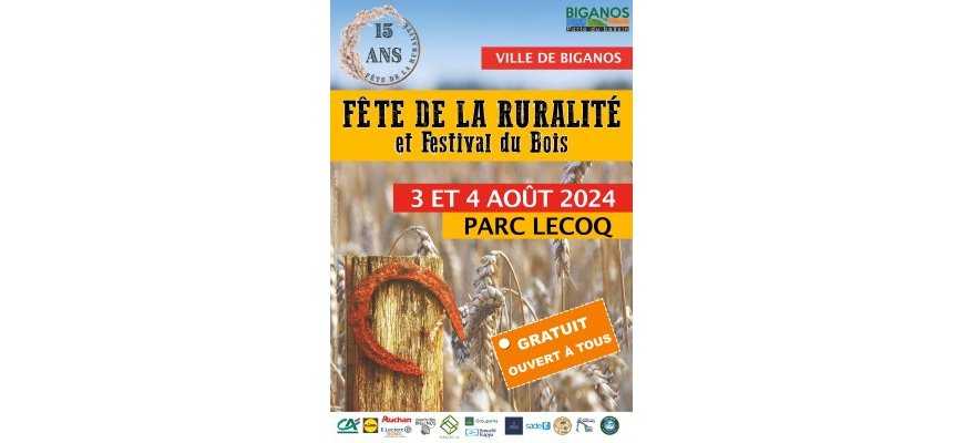 Fête de la Ruralité et Festival du Bois 2024