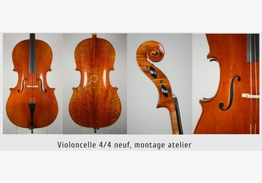 Sophie VIART / ATELIER DE LUTHERIE SOPHIE VIART - violoncelle monté à l’atelier