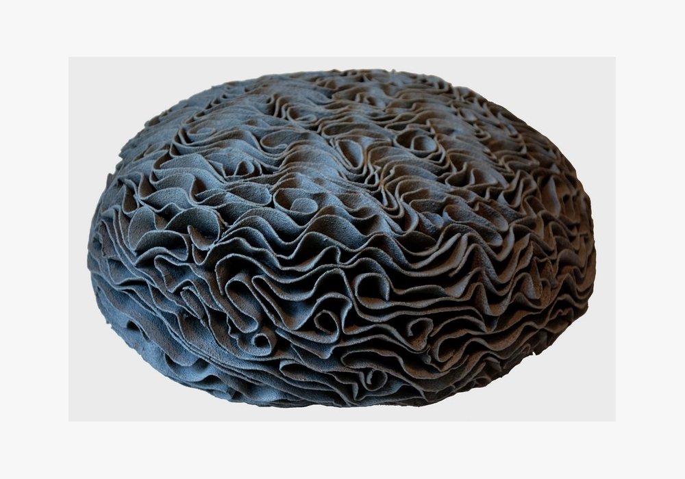 OULOPHYLLIA CRISPA  Grès émaillé 29x23x12 cm