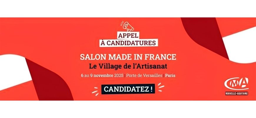 Représentant néo-aquitain au Village de l’Artisanat