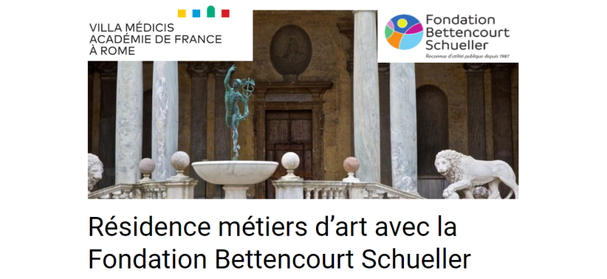Résidence métiers d’art 