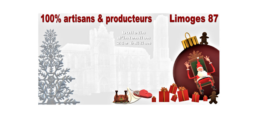100% artisans et producteurs - 26e édition du marché de Noël