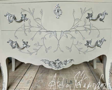 commode décoration floral