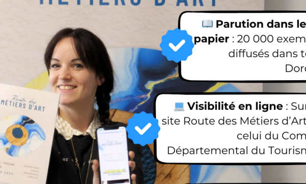 Rejoingnez la Route des Métiers d’Art Dordogne !
