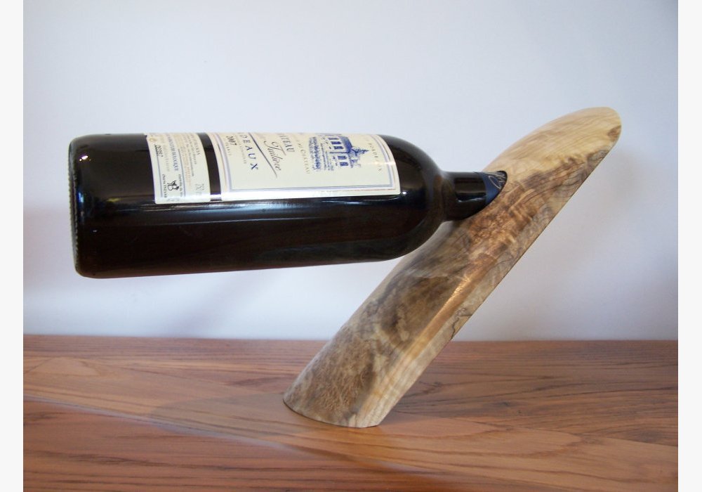 support bouteille en équilibre