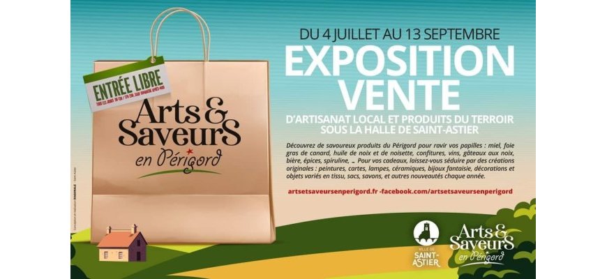Arts et Saveurs en Périgord : Exposition estivale
