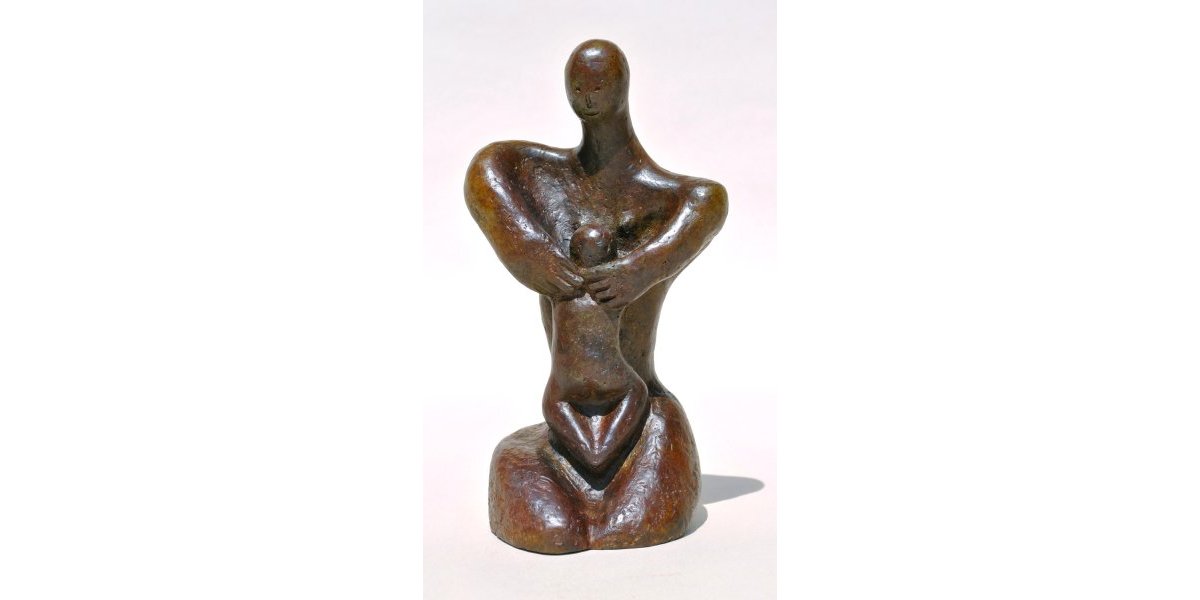 Maternité, bronze d’art