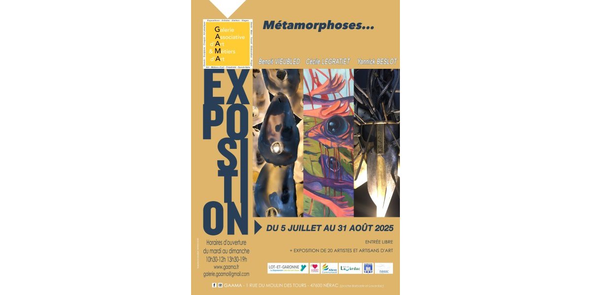 Métamorphose - Exposition Ventes 